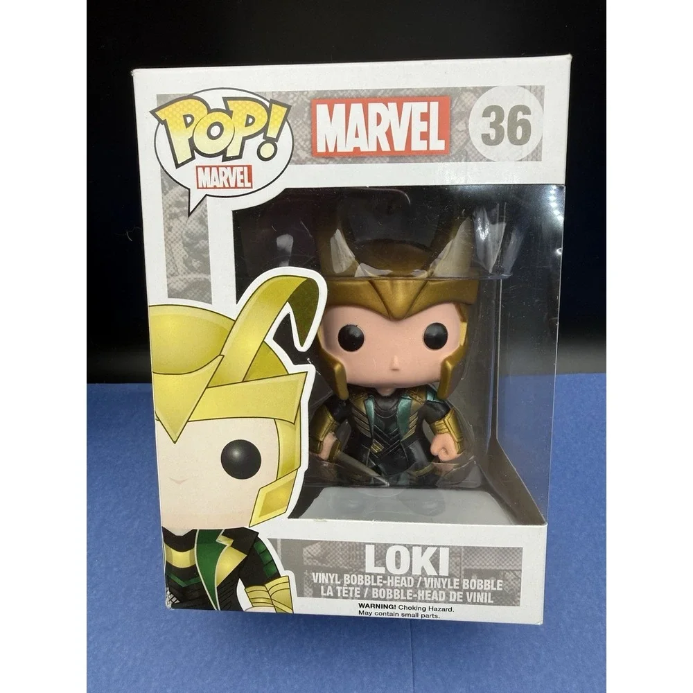 Funko Pop Vinyl Figure‎ Marvel Vaulted Loki Helmet #36